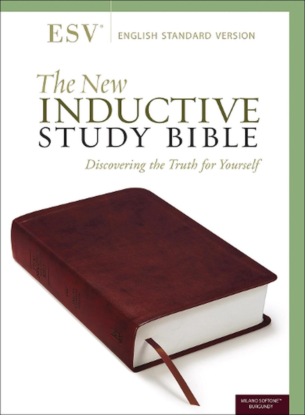 The New Inductive Study Bible (ESV, Milano Softone, Burgundy), 9780736979214