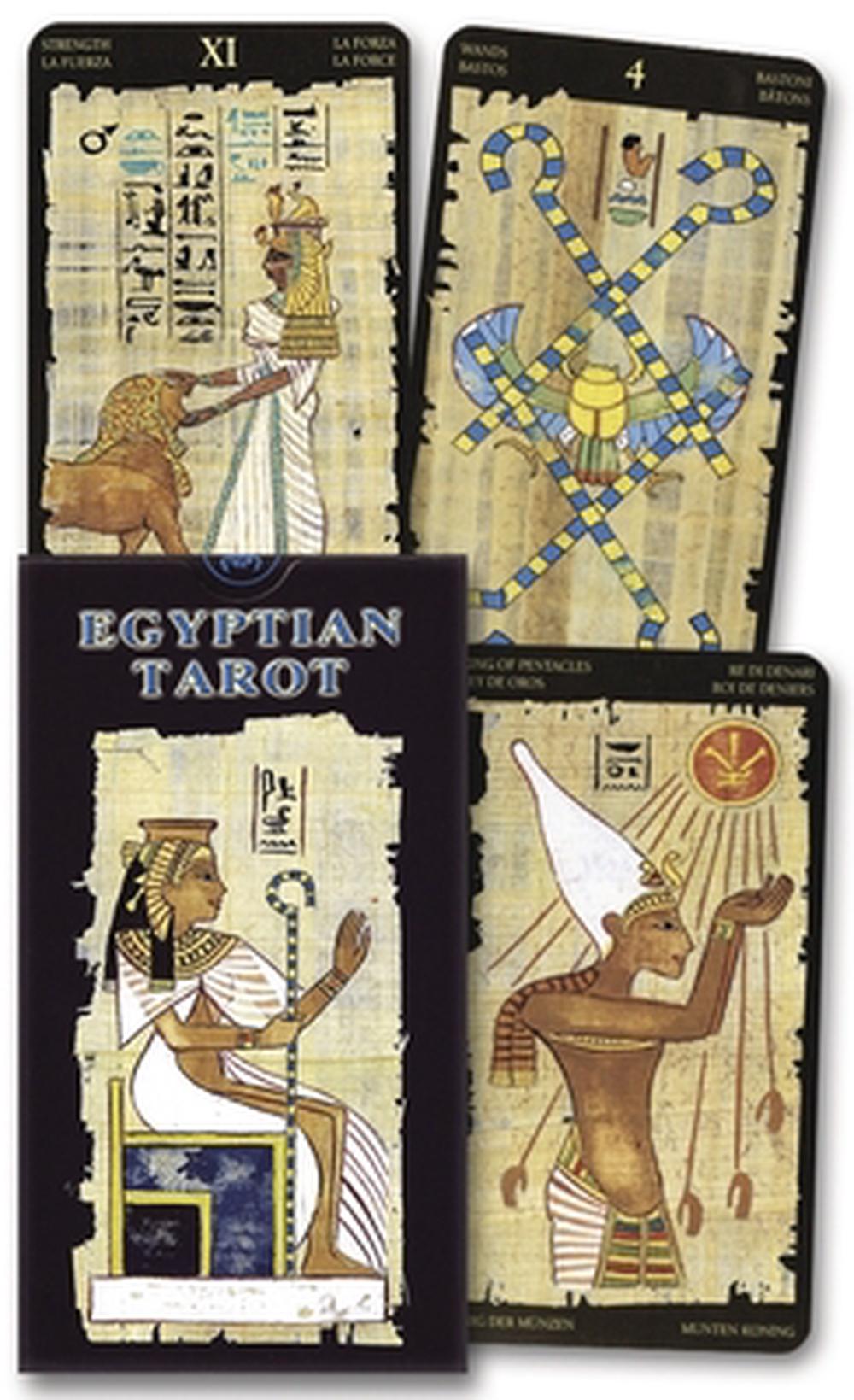 The Egyptian Tarot Deck by Silvana Alasia, 9780738700106 Buy online