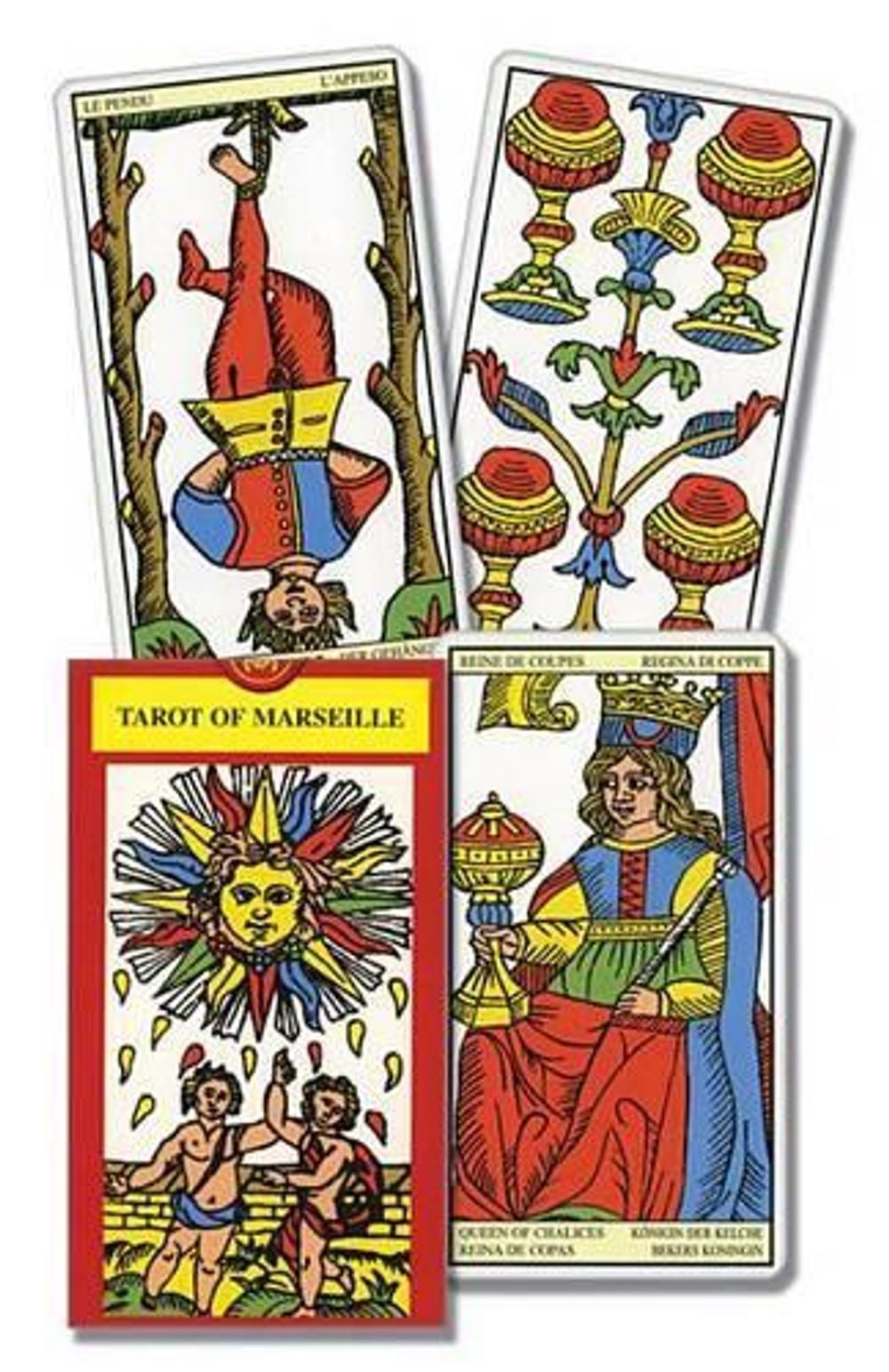 【超希少・絶版】Ancient Tarot of Marseille Tarots of Marseille, 1751 * by Claude Burdel, Hardcover