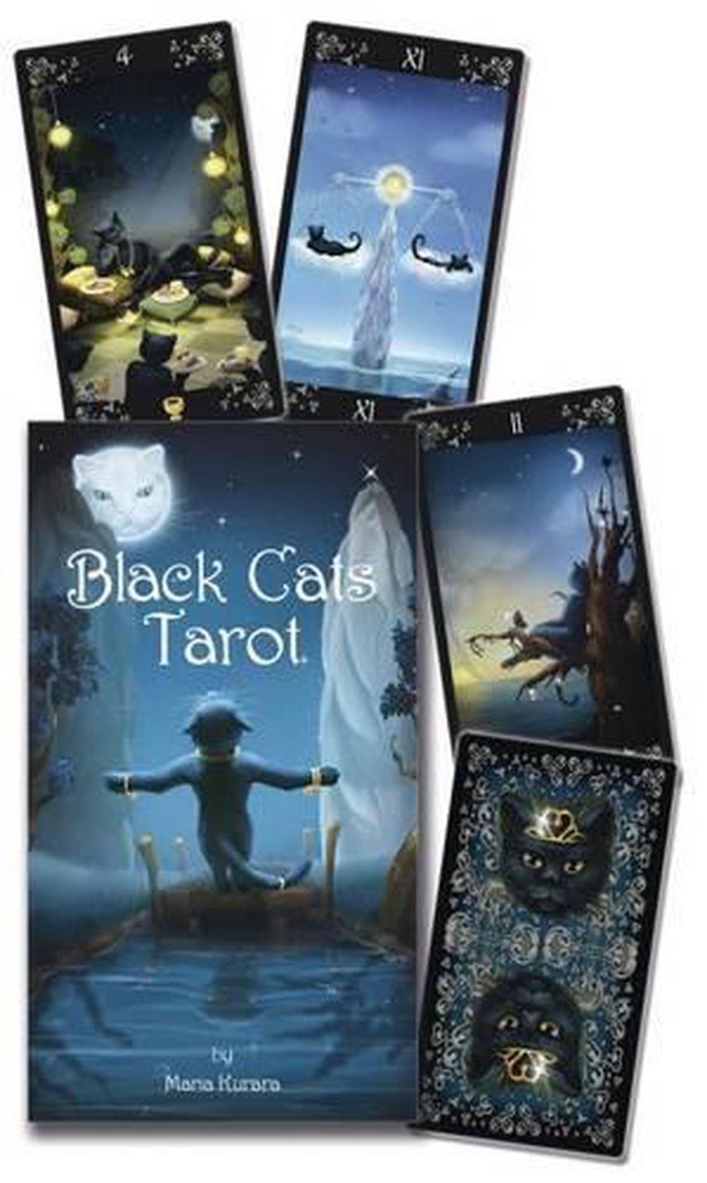 Black Cats Tarot Deck, 9780738738789