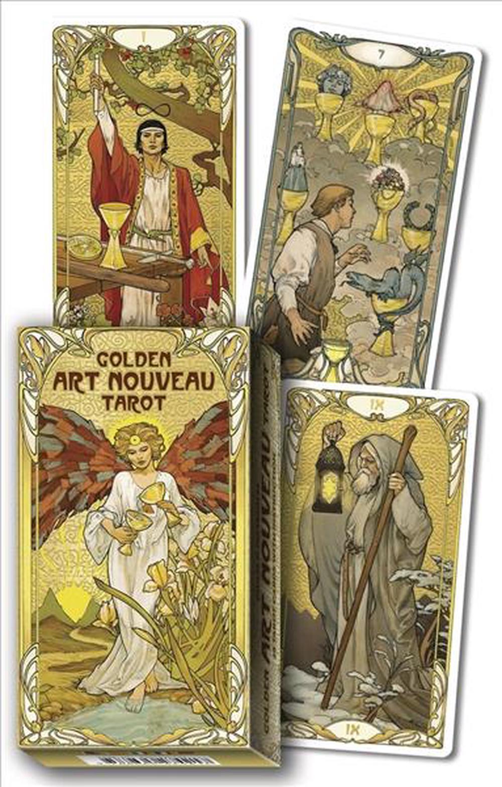 Golden Art Nouveau Tarot, 9780738763460
