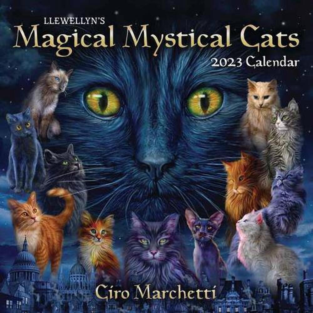 Llewellyn's 2023 Magical Mystical Cats Calendar Buy online at The Nile