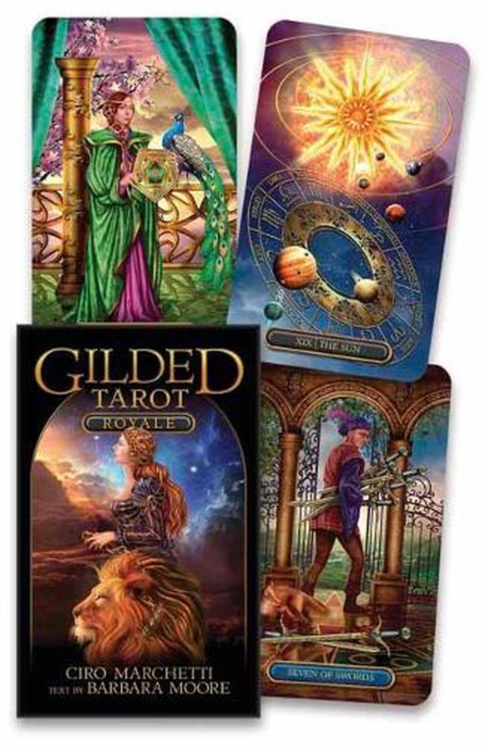 Gilded Tarot Royale by Ciro Marchetti Cards 9780738765235 Buy