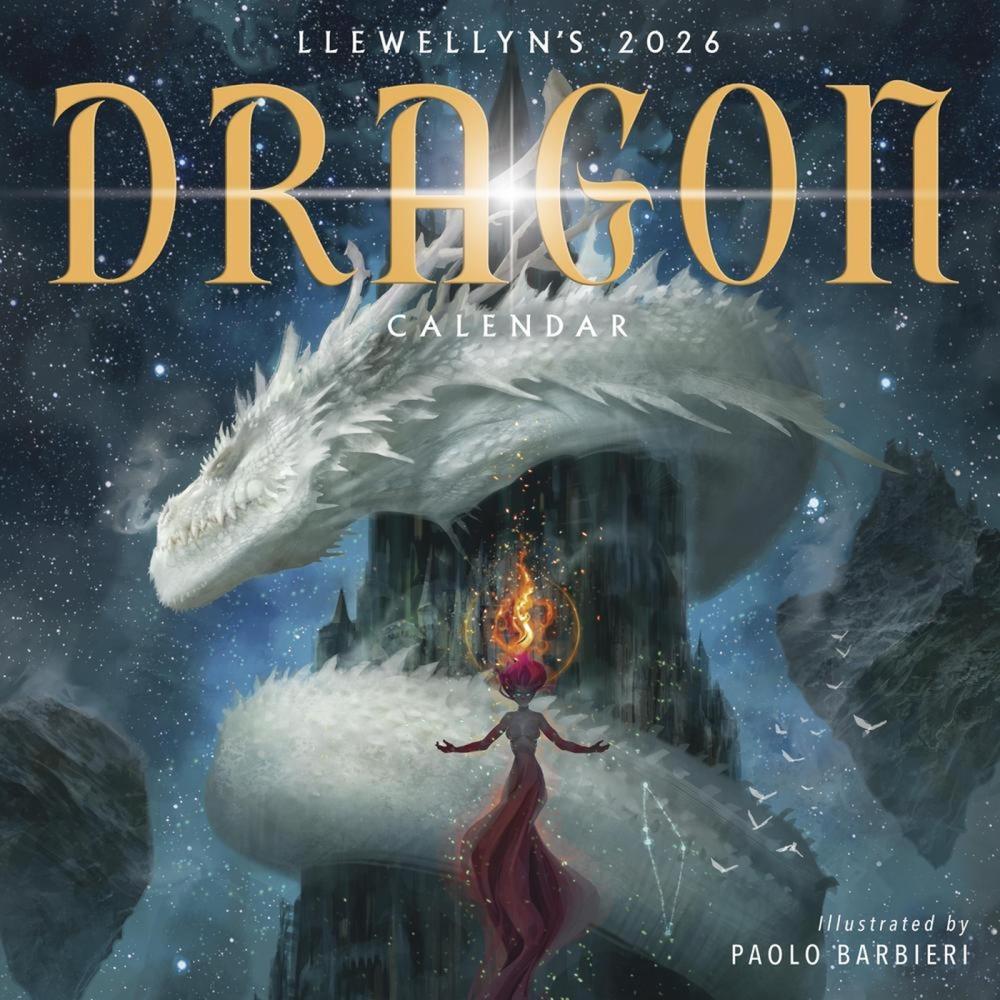 Llewellyn's 2026 Dragon Calendar, 9780738775180