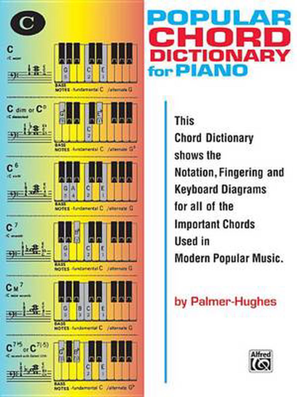 Popular Piano Chord Dictionary, 9780739018262