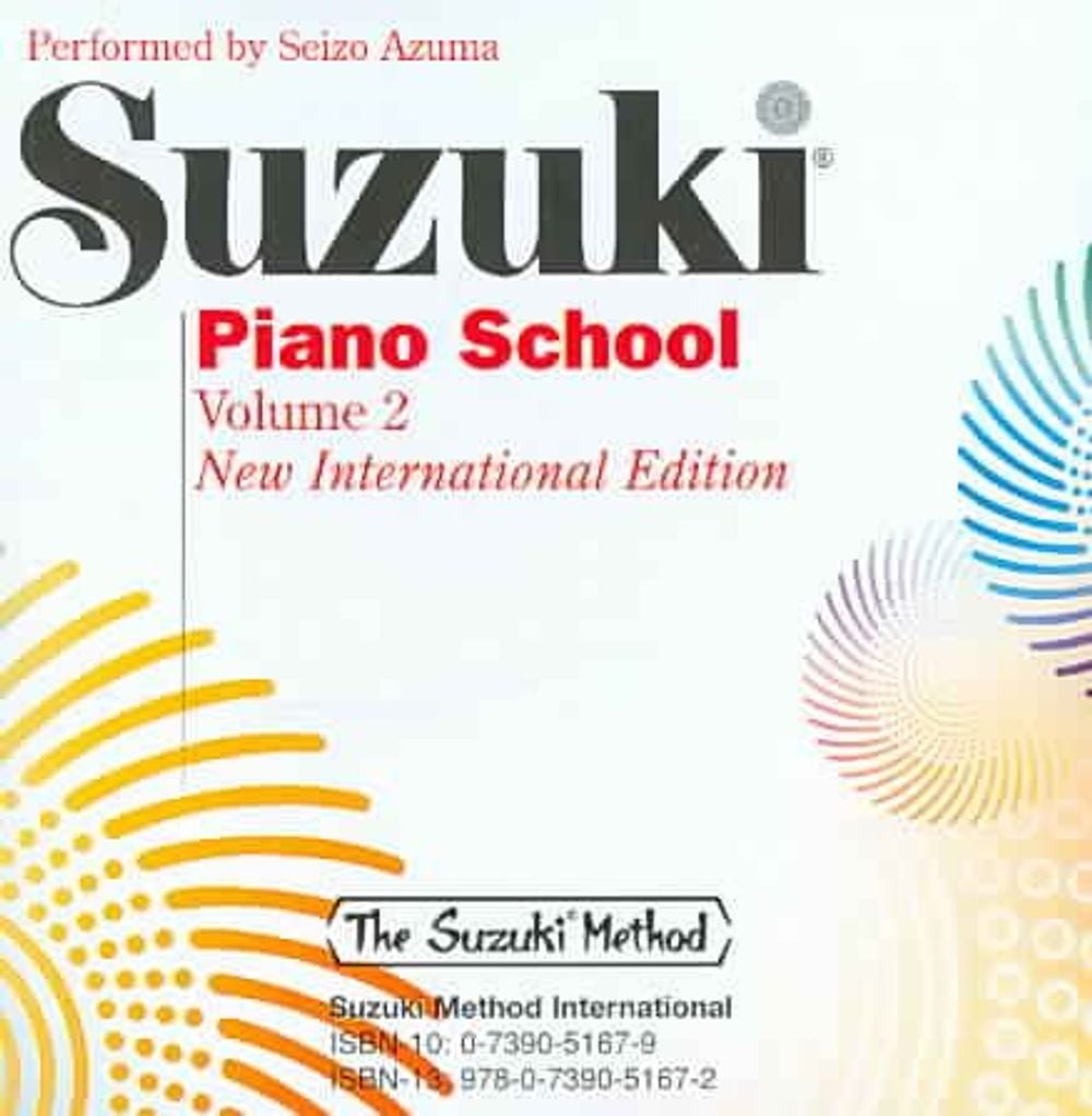Suzuki Piano School, Volume 2 - ISBN: 9780739051672