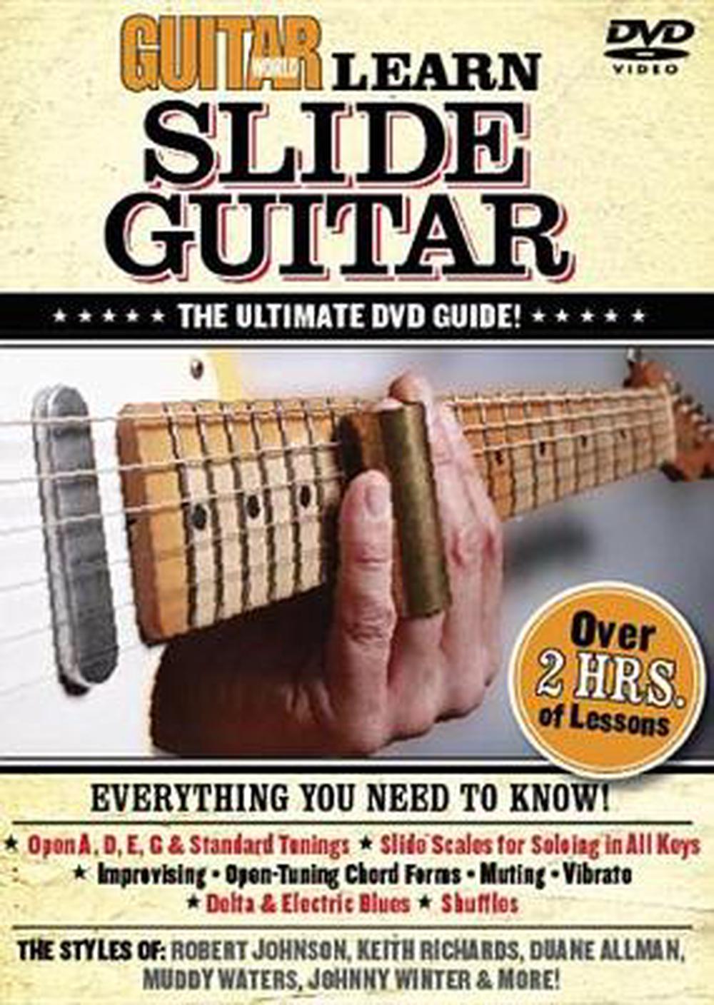Guitar World Learn Slide Guitar The Ultimate DVD Guide! by Alfred