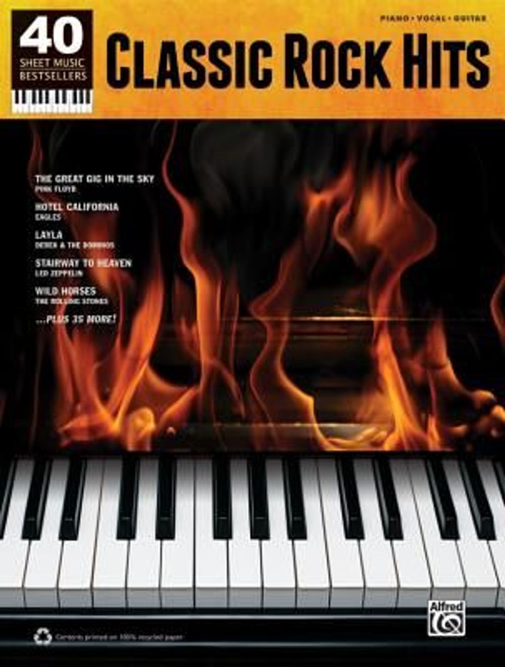Classic Rock Hits: Piano/Vocal/Guitar by Alfred Publishing - ISBN: 9780739081877