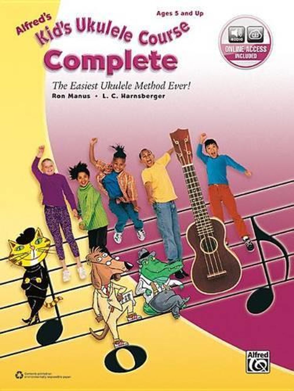 Alfred's Kid's Ukulele Course Complete by Ron Manus - ISBN: 9780739093665