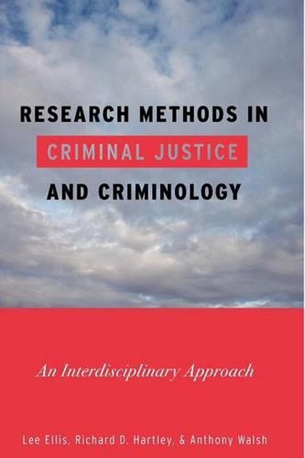 criminal justice research methods topics