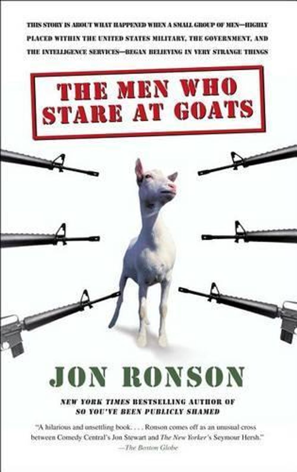 The Men Who Stare at Goats by Jon Ronson - ISBN: 9780743270601