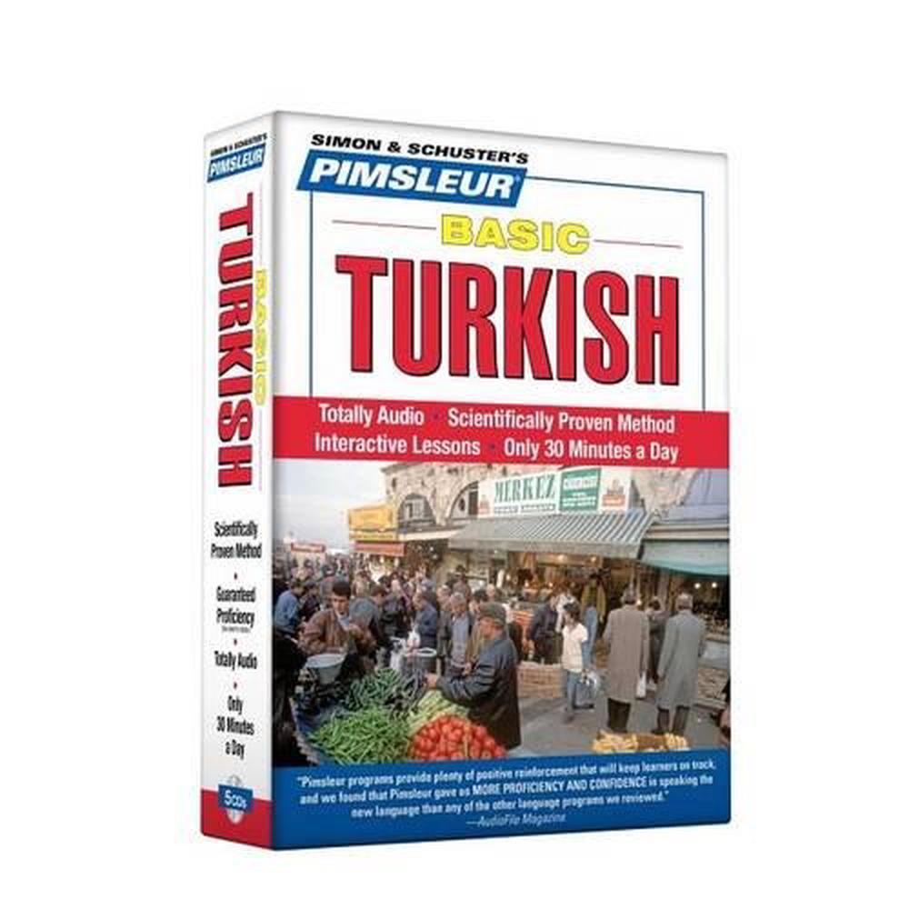 Pimsleur Turkish Basic Course - Level 1 Lessons 1-10 CD, 9780743533799