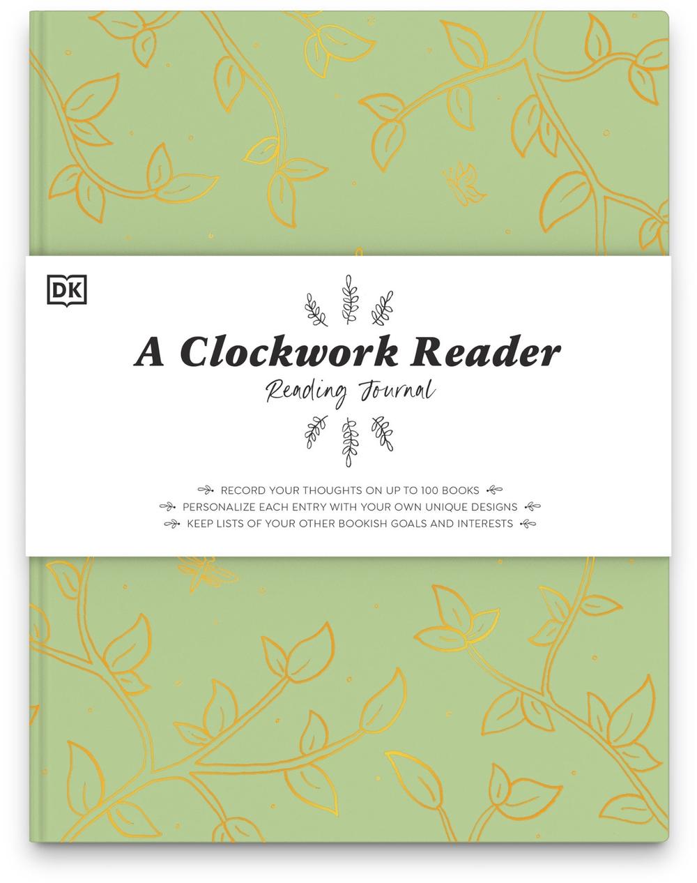 A Clockwork Reader Reading Journal by Hannah Azerang, 9780744040524