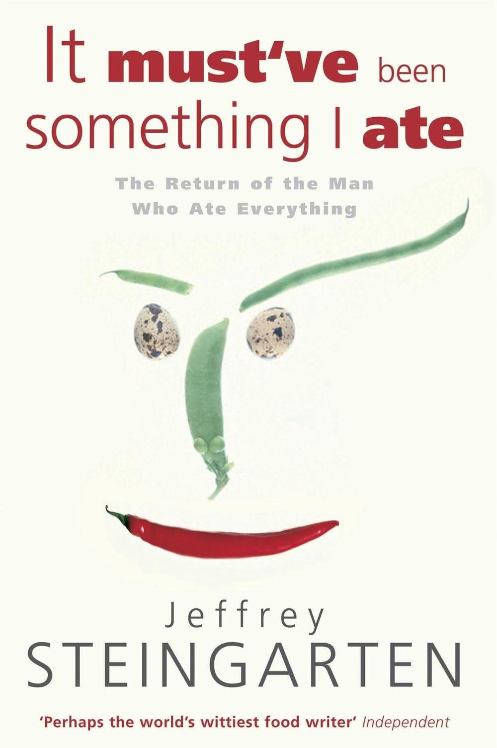 It Must've Been Something I Ate by Jeffrey Steingarten - ISBN: 9780747243076