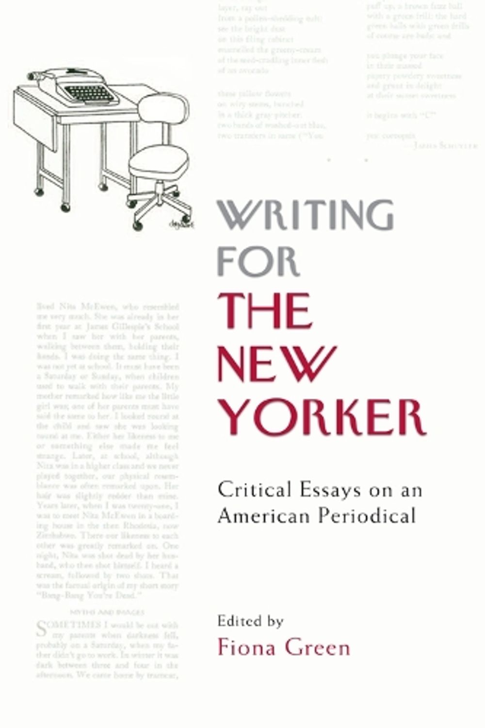 Writing for The New Yorker by Fiona M. Green - ISBN: 9780748682492