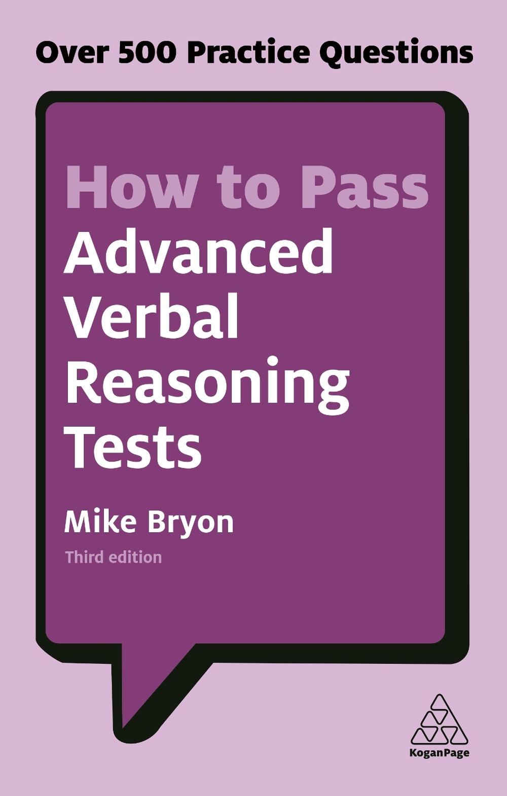 How to Pass Advanced Verbal Reasoning Tests, 9780749480172