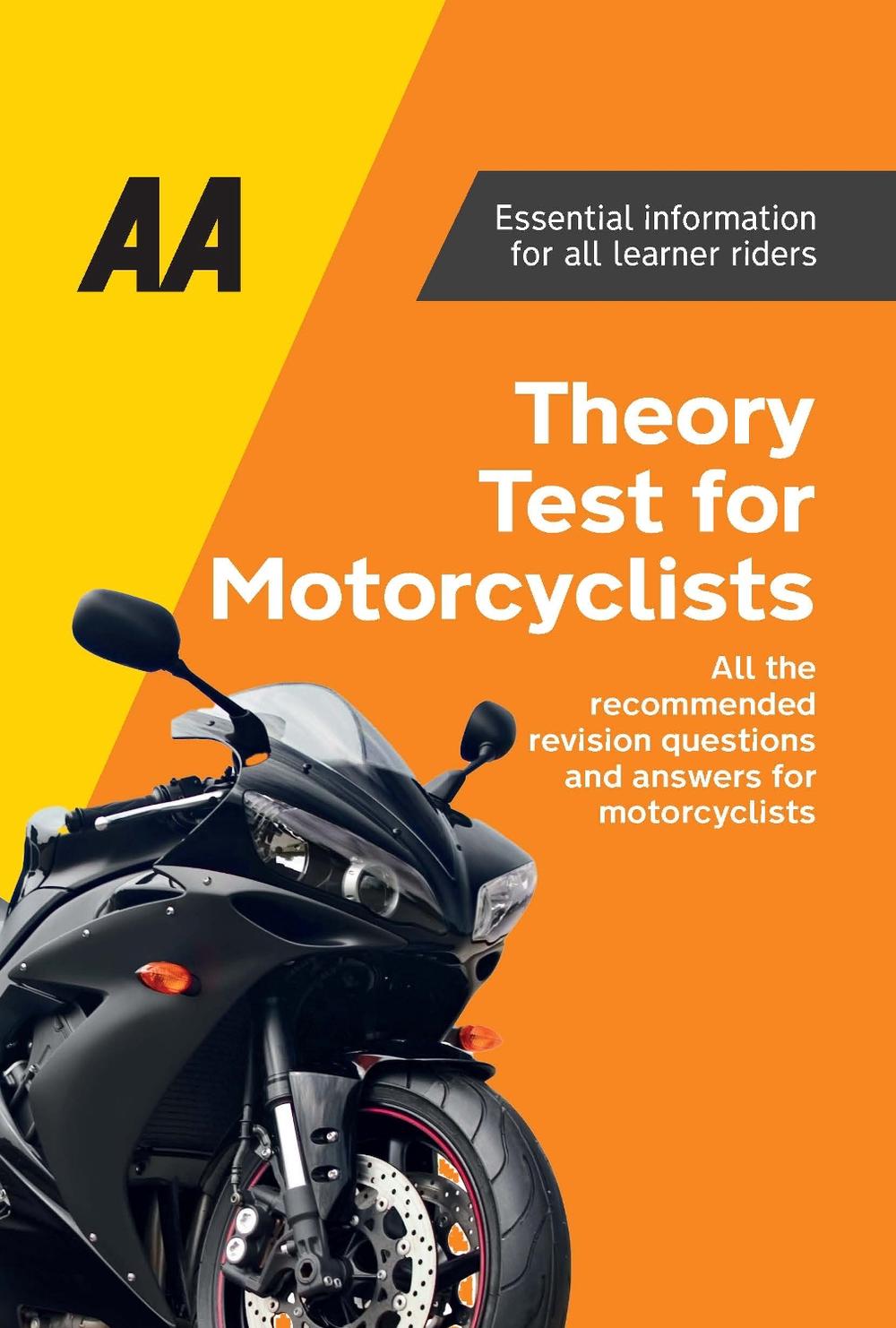 AA Theory Test for Motorcyclists, 9780749583088