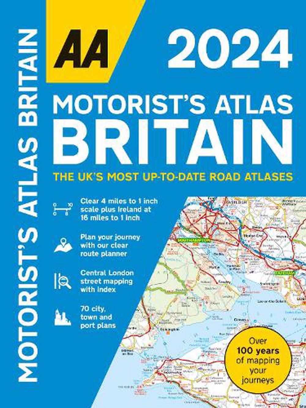 Motorist S Atlas 2024 Spiral 9780749583392 Buy Online At The Nile   9780749583392 