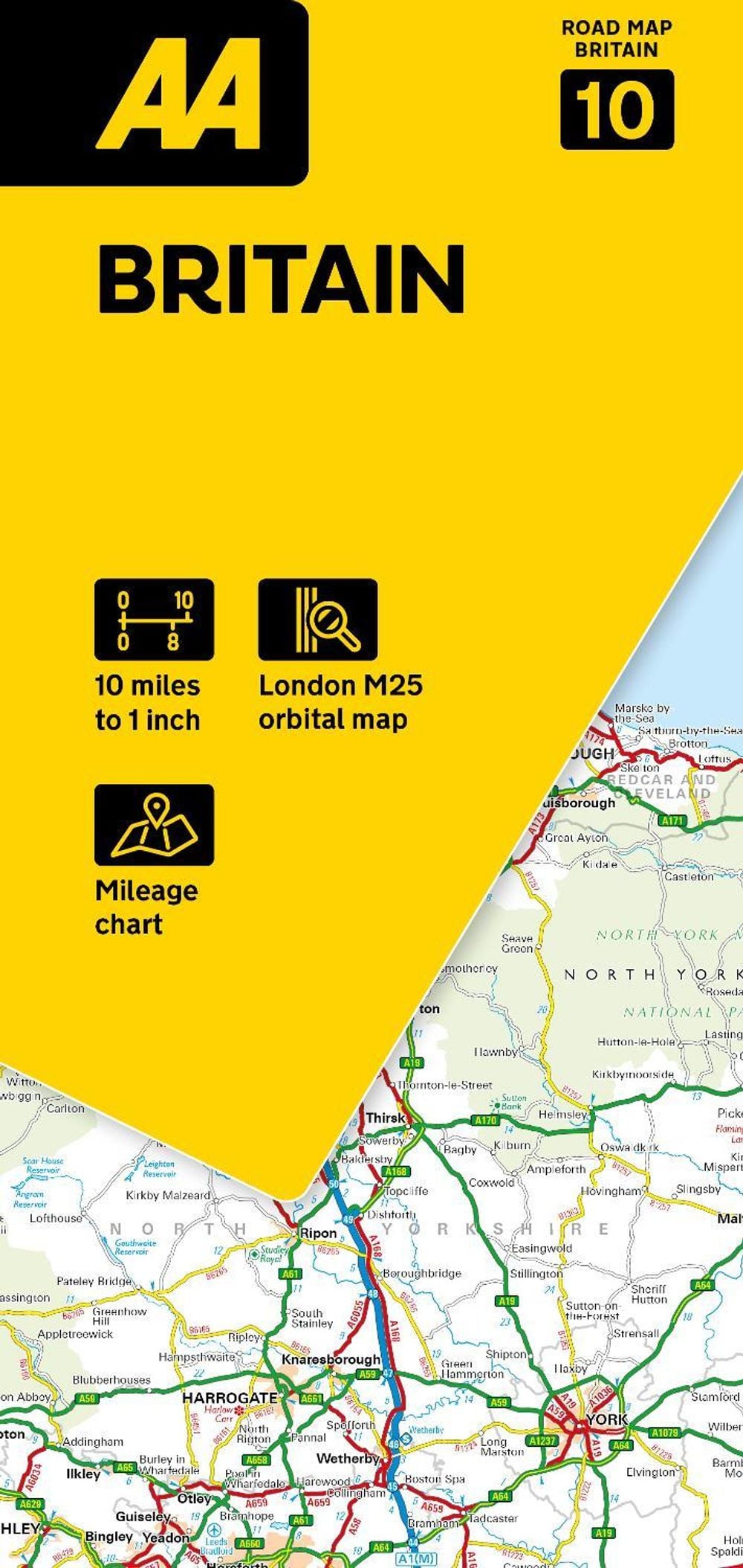 AA Road Map Britain, Folded, 9780749584733 | Buy online at The Nile