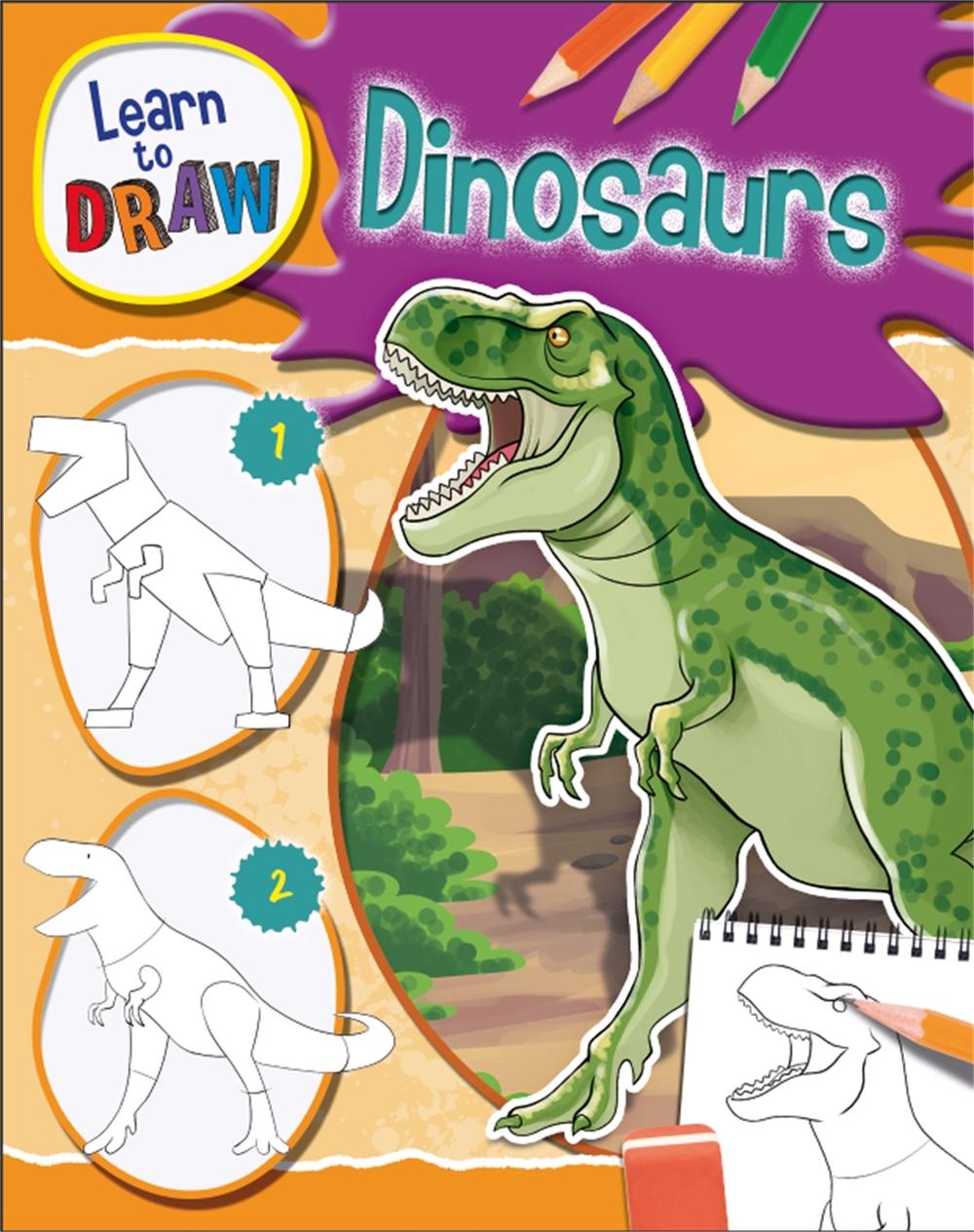 Learn to Draw Dinosaurs by Jorge Santillan - ISBN: 9780750290883