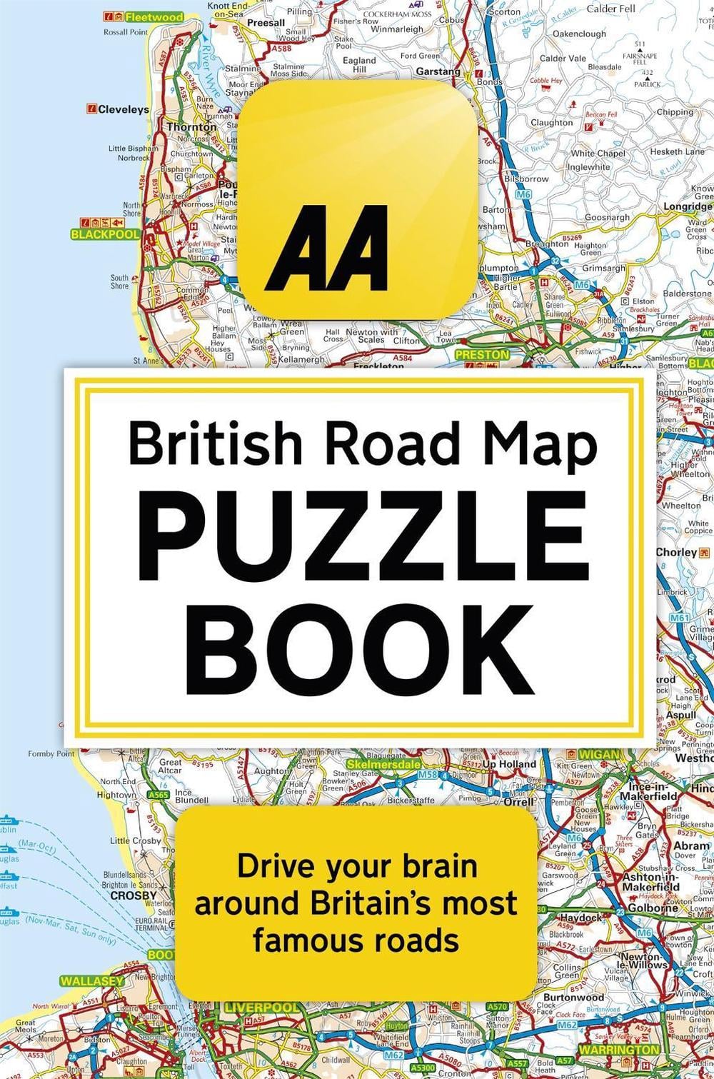 The AA British Road Map Puzzle Book by Helen Brocklehurst - ISBN: 9780751578973