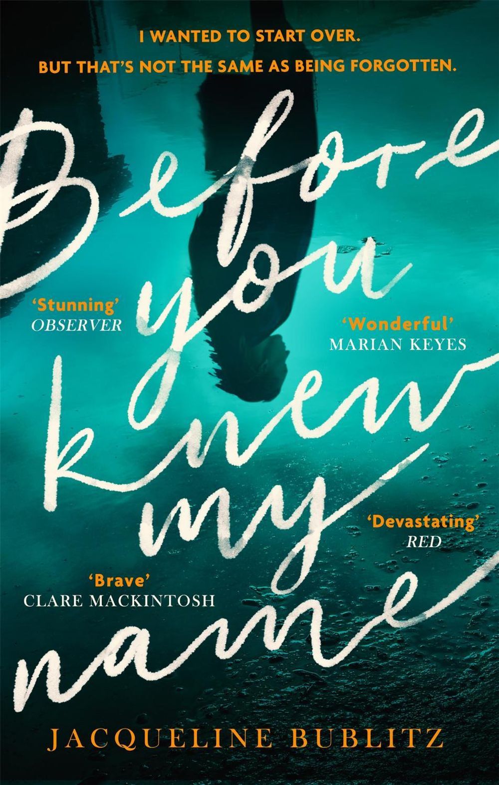 Before You Knew My Name by Jacqueline Bublitz - ISBN: 9780751581669