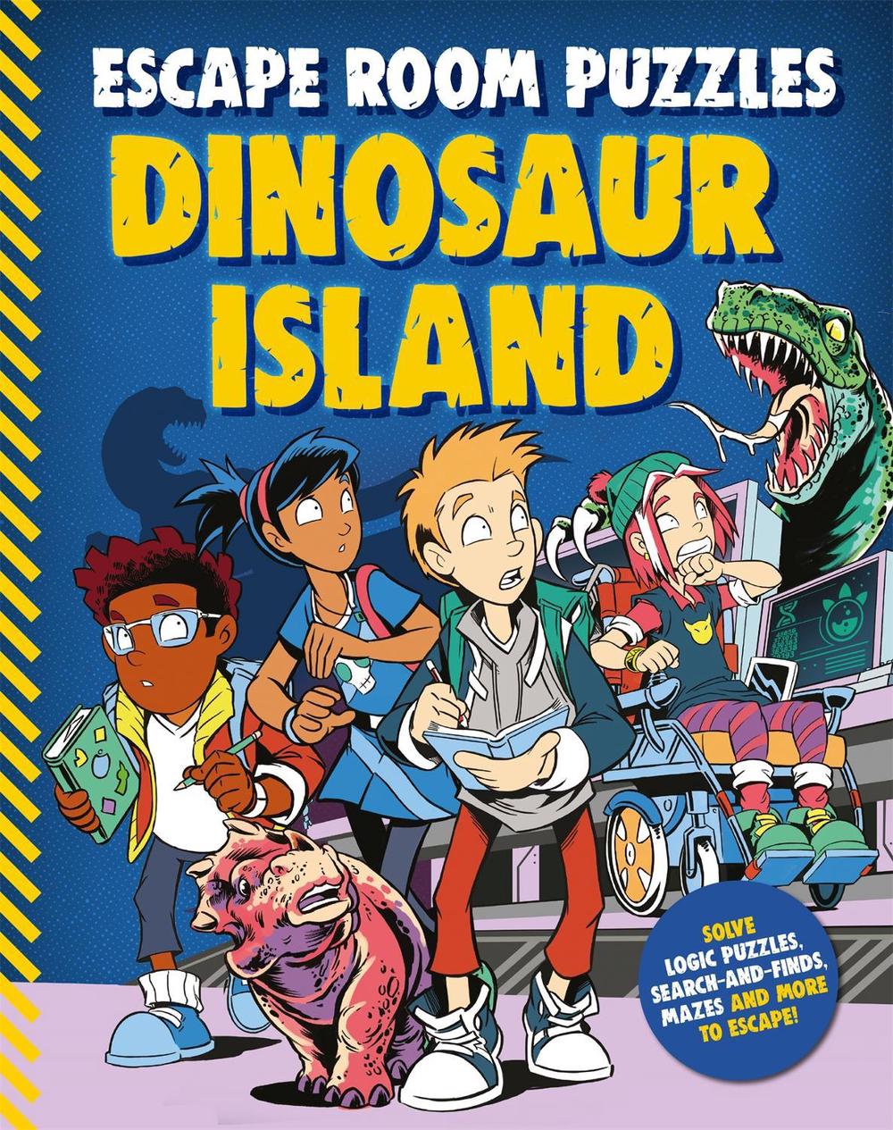 Escape Room Puzzles: Dinosaur Island by Kingfisher - ISBN: 9780753446171