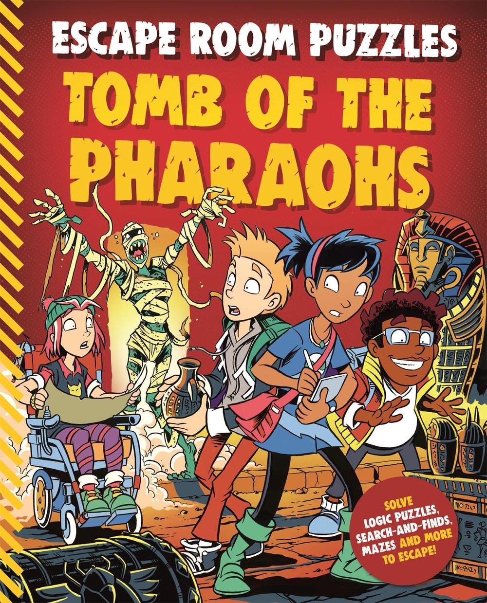 Escape Room Puzzles: Tomb of the Pharaohs, 9780753447871