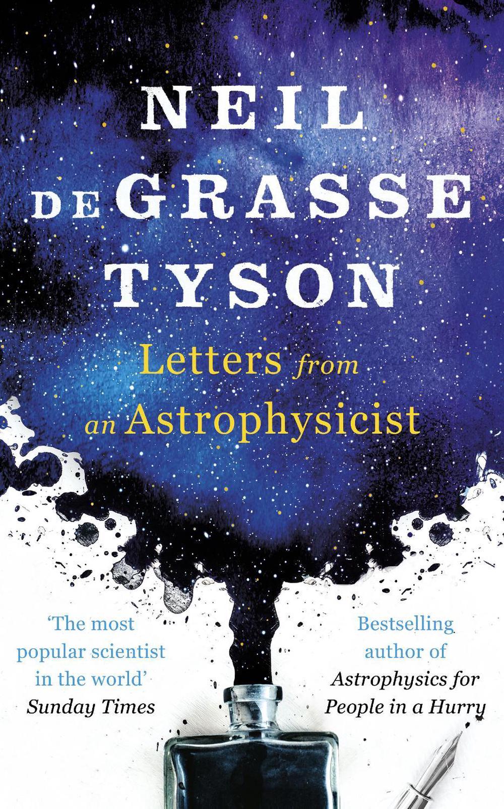The cover of the book, 'Letters From an Astrophysicist.'