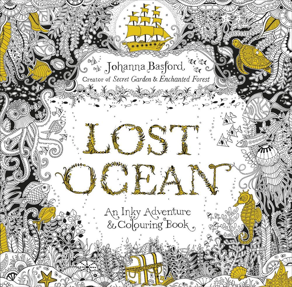 Lost Ocean By Johanna Basford Paperback 9780753557150