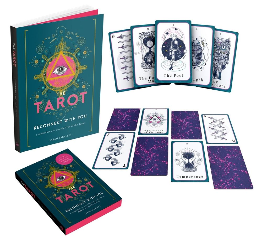 The Tarot Book and Card Deck by Sarah Bartlett - ISBN: 9780753734186