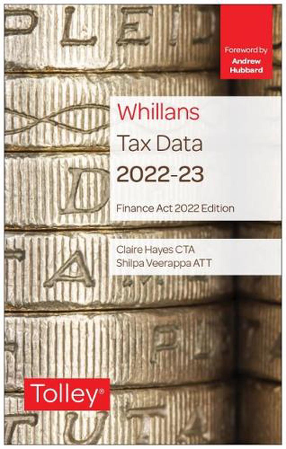 Tolley s Tax Data 2022 23 Finance Act Edition By Claire Hayes Spiral Tolley s Tax Data 2022 23 Finance Act Edition By Claire Hayes Spiral