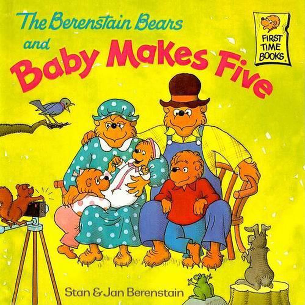 The Berenstain Bears and Baby Makes Five by Stan Berenstain, Hardcover ...