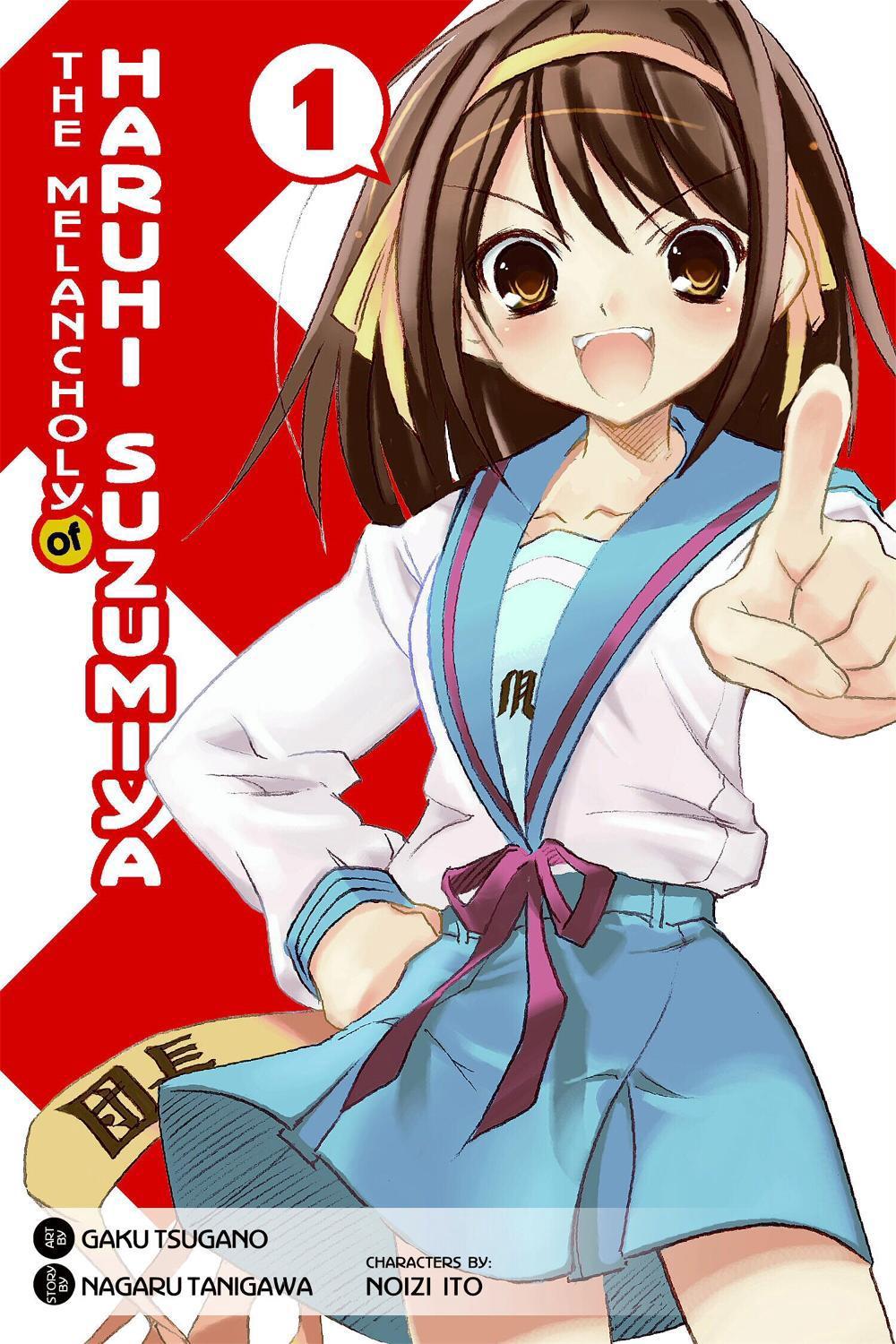 The Melancholy Of Haruhi Suzumiya, Vol.1 - Manga by Nagaru Tanigawa - ISBN: 9780759529441