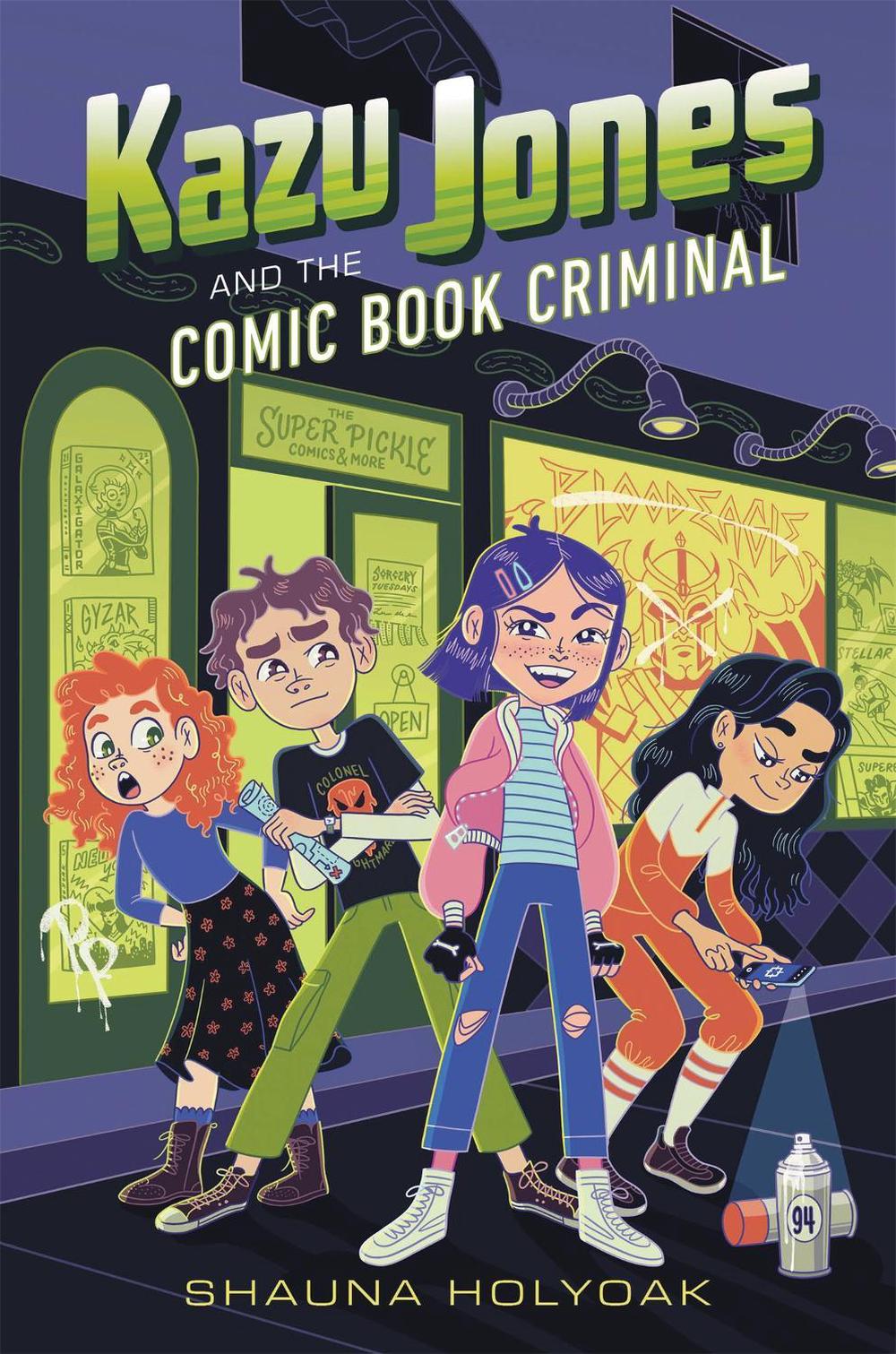 Kazu Jones and the Comic Book Criminal by Shauna Holyoak - ISBN: 9780759556065