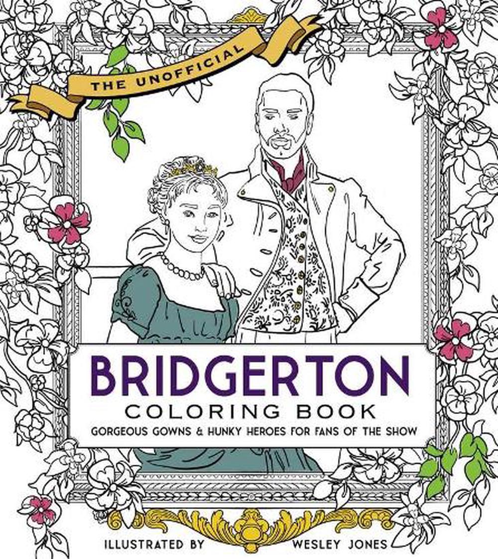 Unofficial Bridgerton Coloring Book by becker&mayer!, Paperback