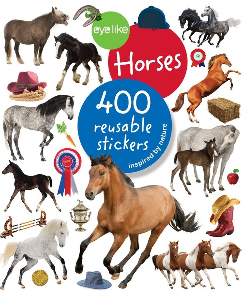 Eyelike Stickers: Horses by Workman Publishing - ISBN: 9780761187240