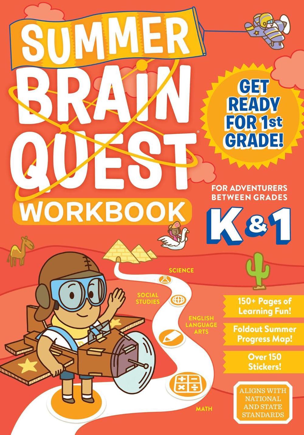 Summer Brain Quest: Between Grades K & 1, 9780761189169
