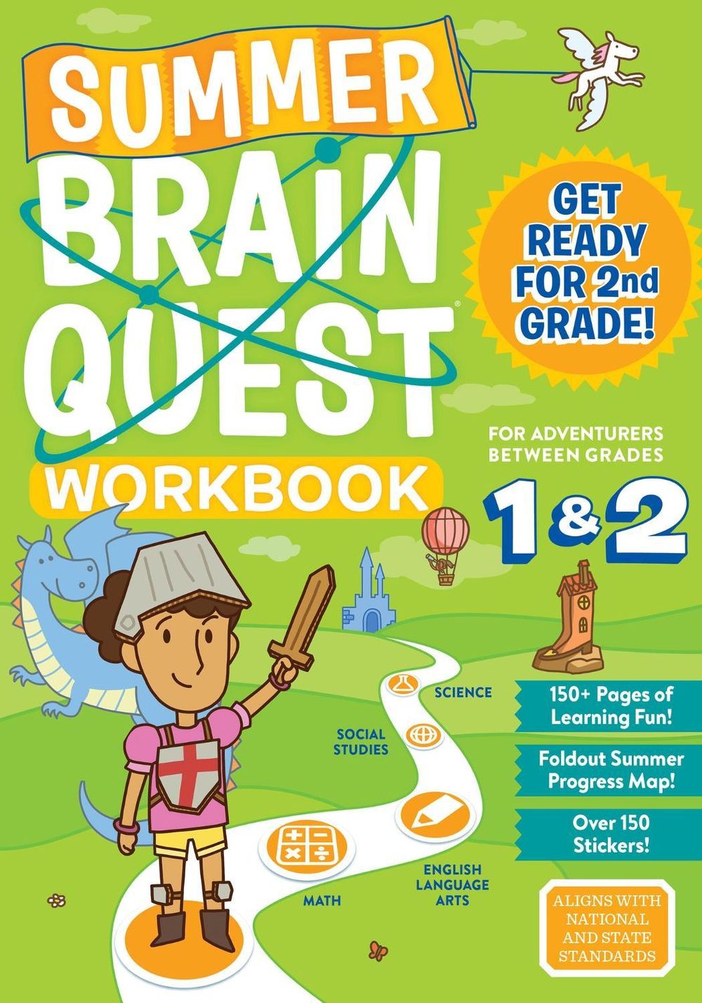 Summer Brain Quest: Between Grades 1 & 2 by Megan Butler - ISBN: 9780761189176