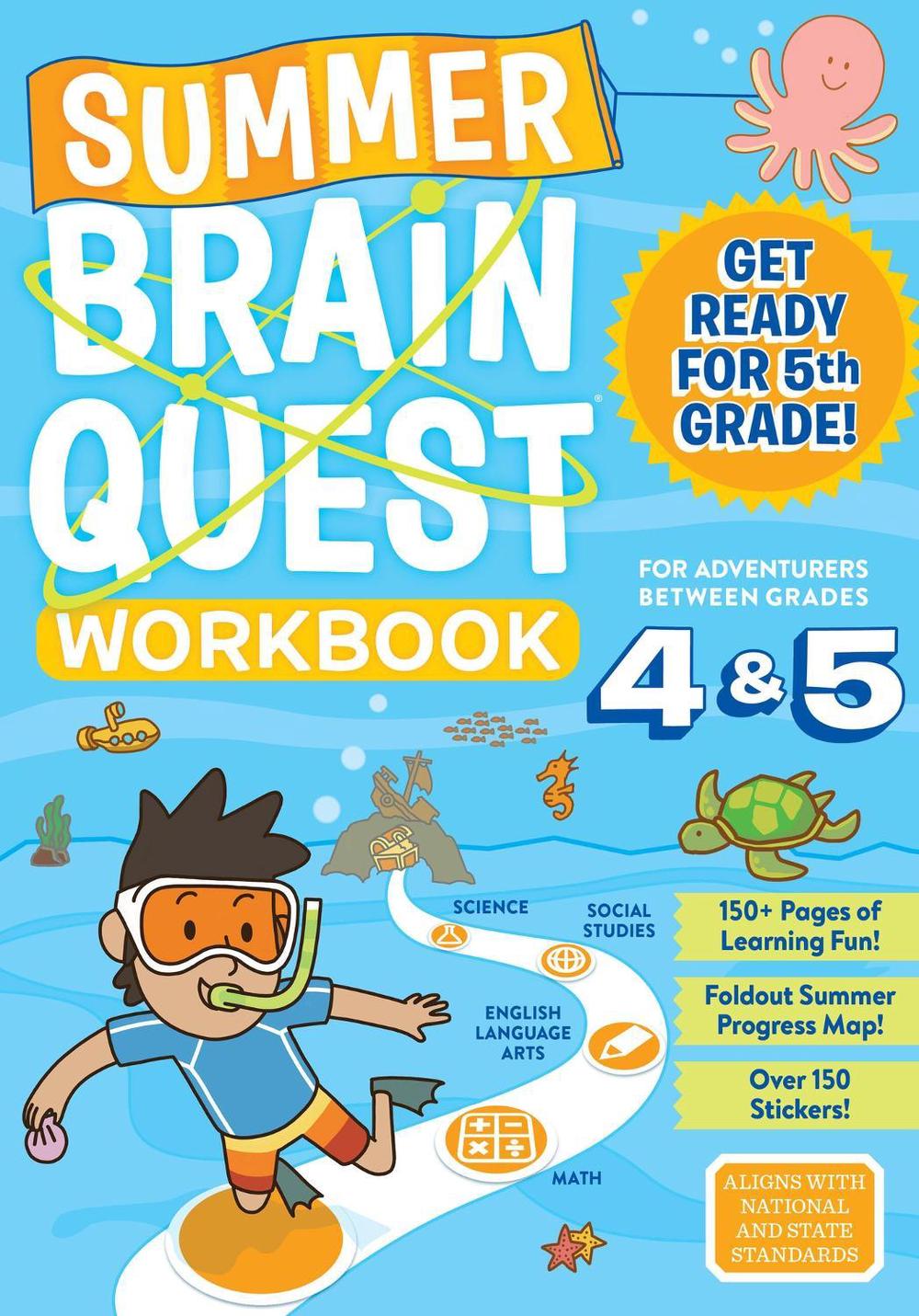 Summer Brain Quest: Between Grades 4 & 5 by Bridget Heos - ISBN: 9780761189206