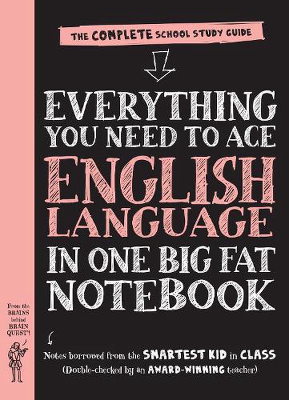 Everything You Need to Ace English Language in One Big Fat Notebook, 1st Edition (UK Edition), 9780761196860
