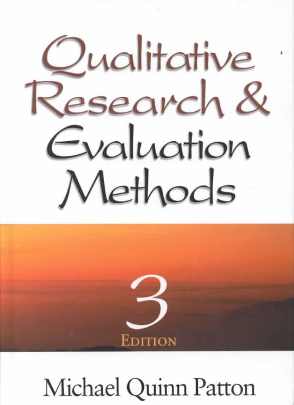 qualitative research & evaluation methods by michael quinn patton