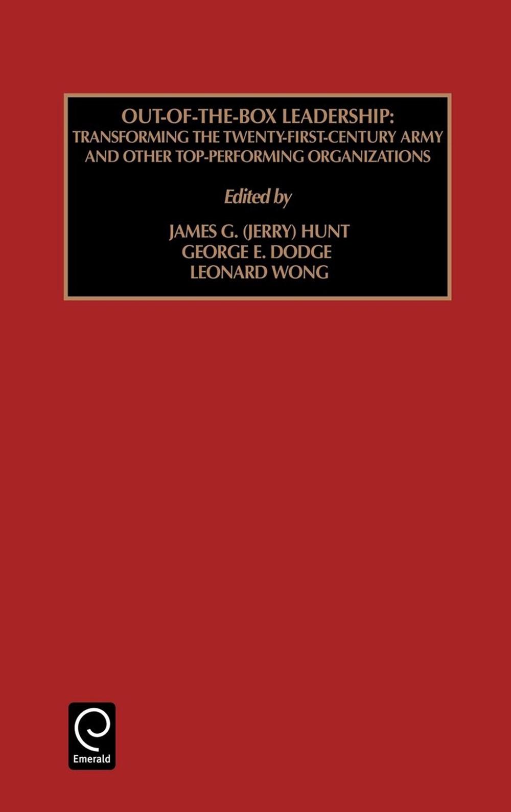 Out of the Box Leadership by Leonard Wong - ISBN: 9780762305483