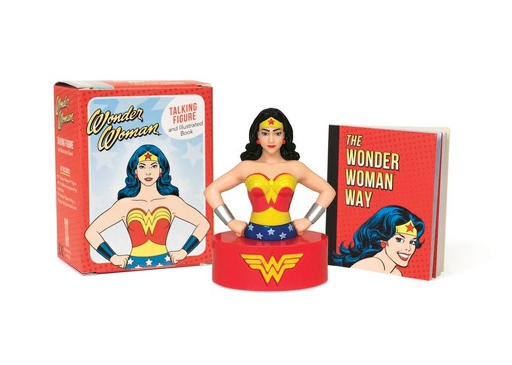 Wonder Woman Talking Figure and Illustrated Book, 9780762456949