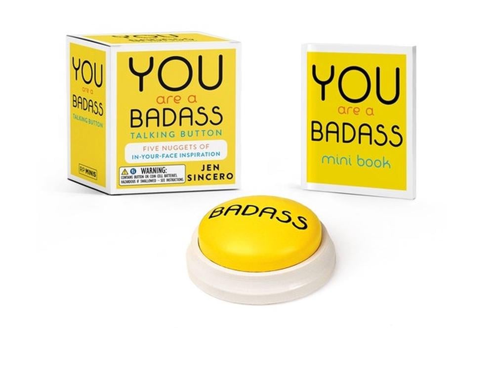 You Are a Badass Talking Button by Jen Sincero - ISBN: 9780762460083