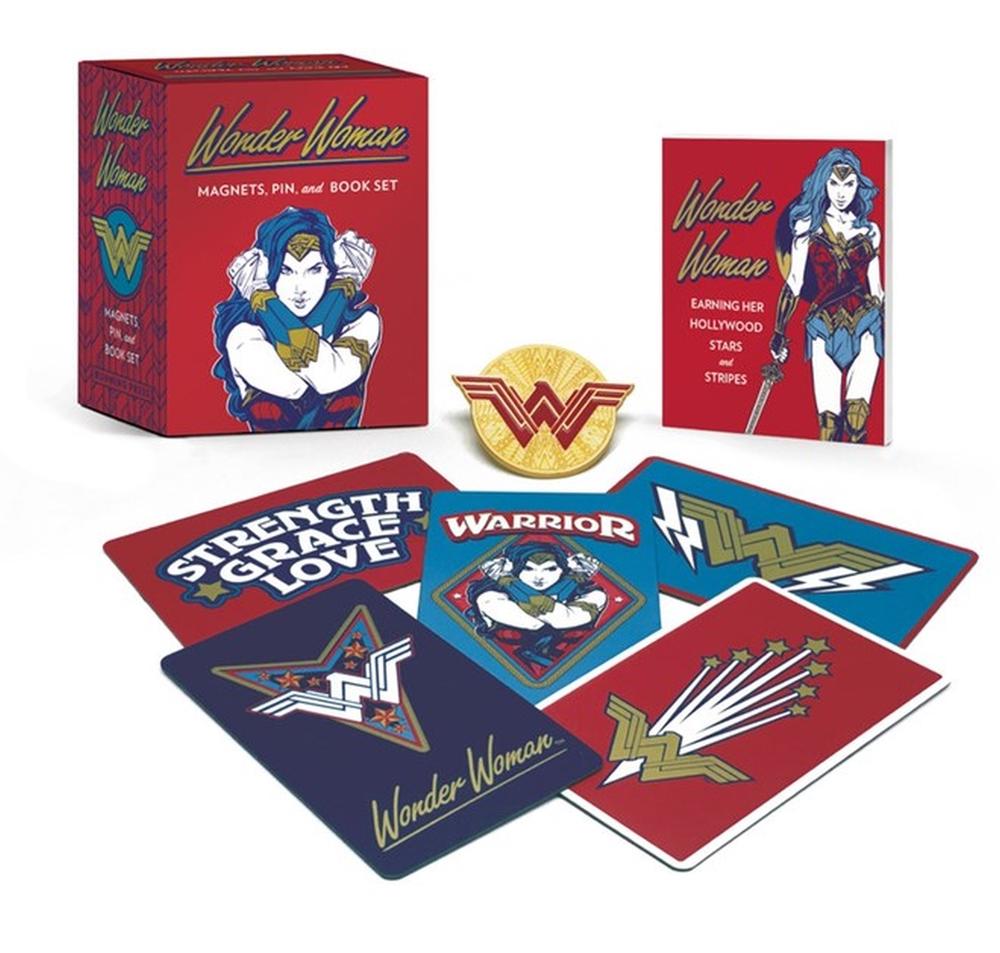 Wonder Woman: Magnets, Pin, and Book Set, 9780762468324