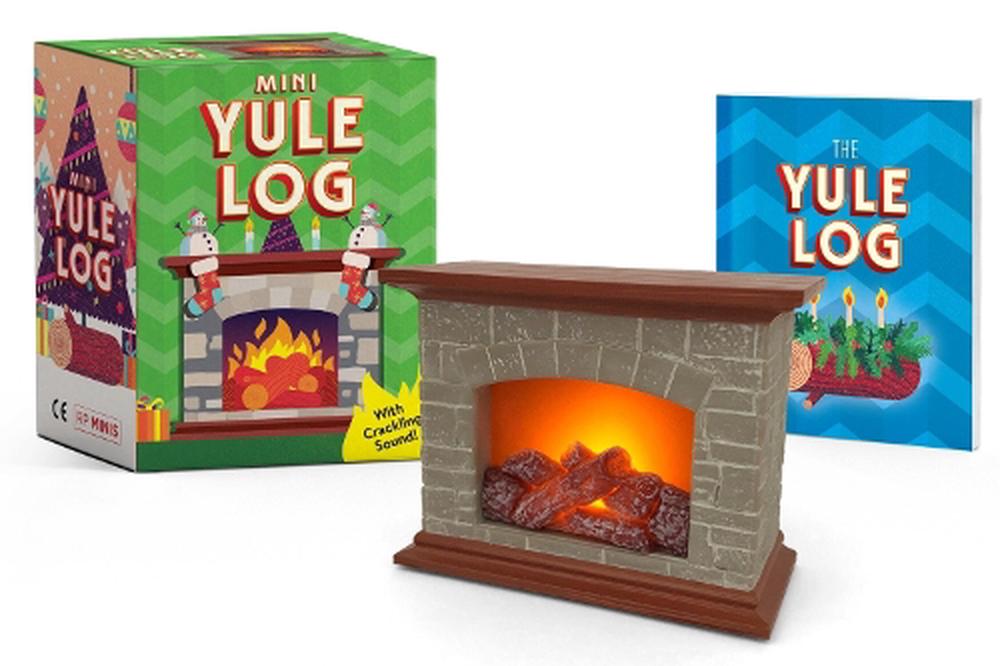 RP Minis' Miniature Editions Mini Yule Log: With Crackling Sound