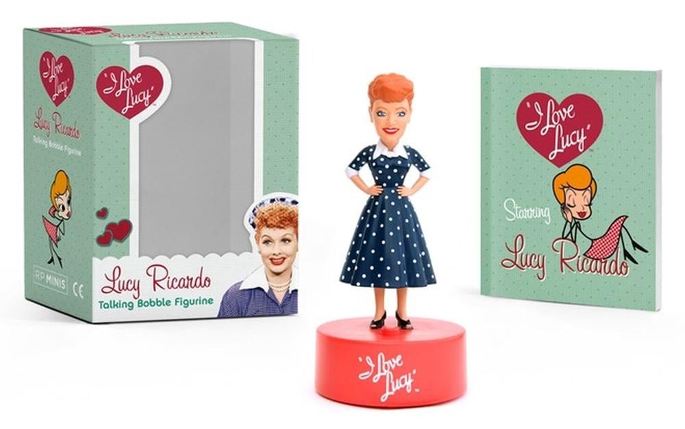I Love Lucy: Lucy Ricardo Talking Bobble Figurine by Elisabeth Edwards - ISBN: 9780762471775