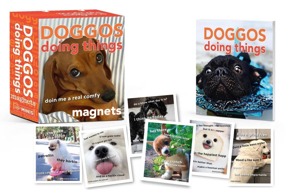Doggos Doing Things Magnets by Doing Things Media - ISBN: 9780762472093