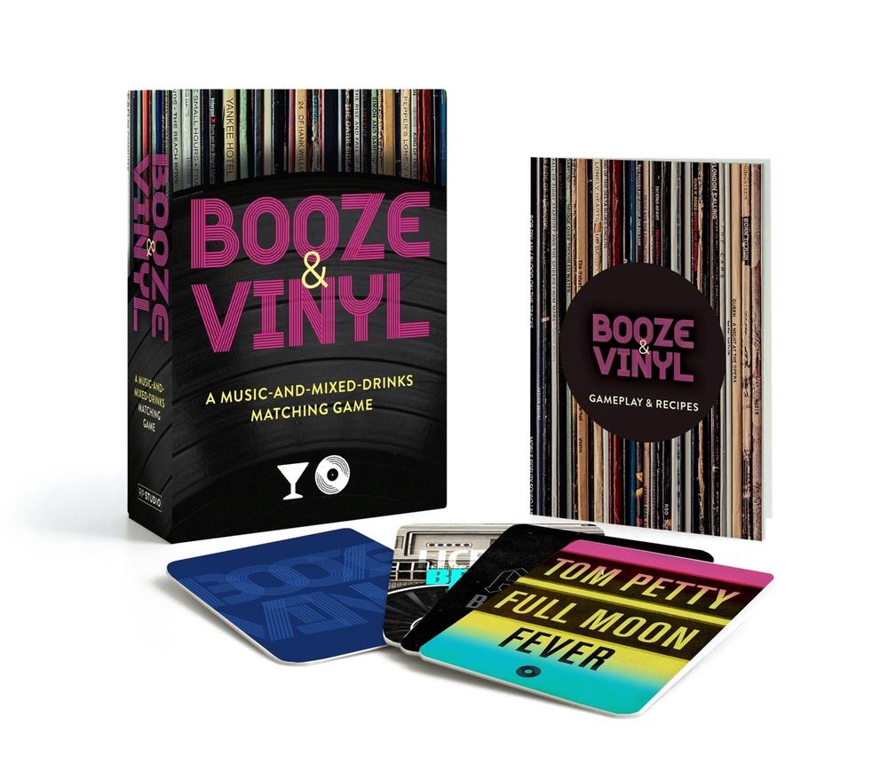 Booze & Vinyl: A Music-and-Mixed-Drinks Matching Game by Tenaya Darlington - ISBN: 9780762475308
